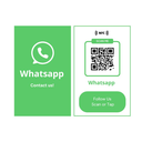 Customized NFC WhatsApp PVC Card - Tap to Share WhatsApp Group.
