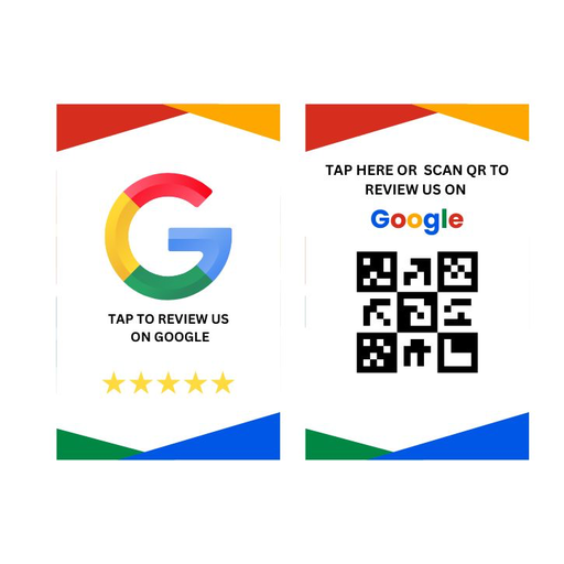[CustomizedNFCGoogleReviewPVCCard] Customized NFC Google Review PVC Card - Tap to Share Google Review Card